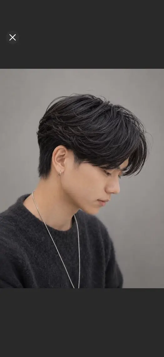 メンズ メンズパーマ カット パーマ 手塚 大斗のヘアスタイル