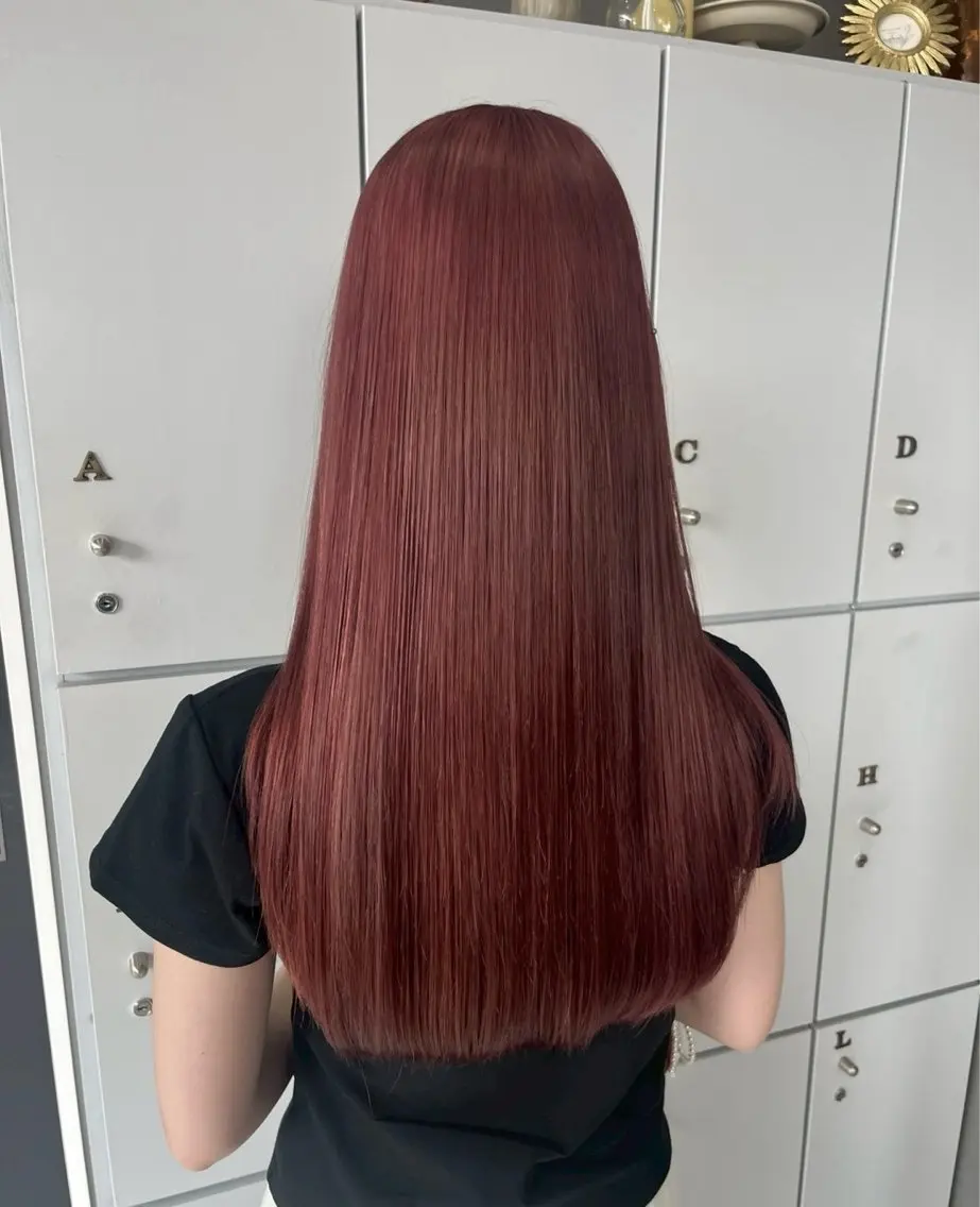 ロング ヘアカラー okura nanamiのヘアスタイル