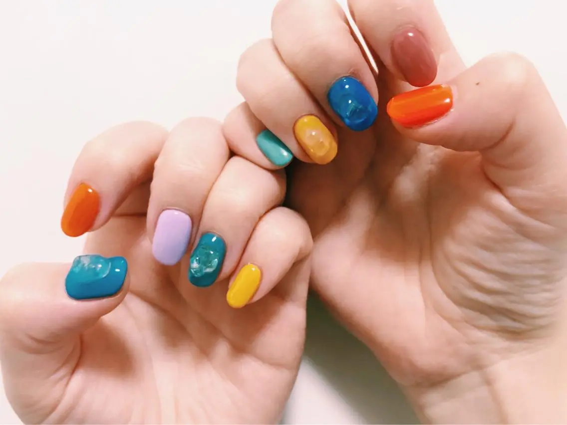 ネイル ハンドネイル nail salon en familleのネイルデザイン