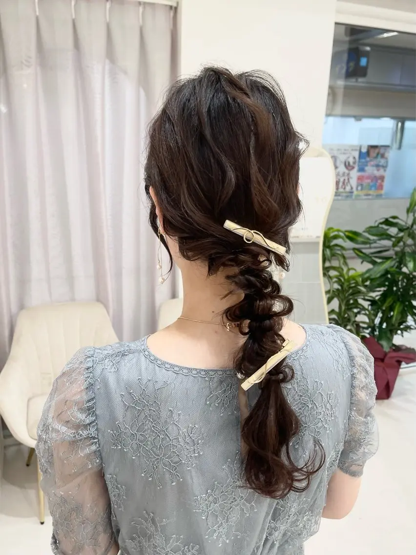 ヘアアレンジ ヘアセット 東梅田エリアカラー ヘアセットNo. 1のヘアスタイル
