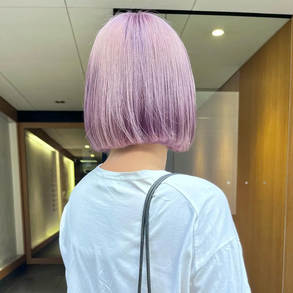 ミディアム カラー 堺 鳳 ママ美容師 yukariのヘアスタイル