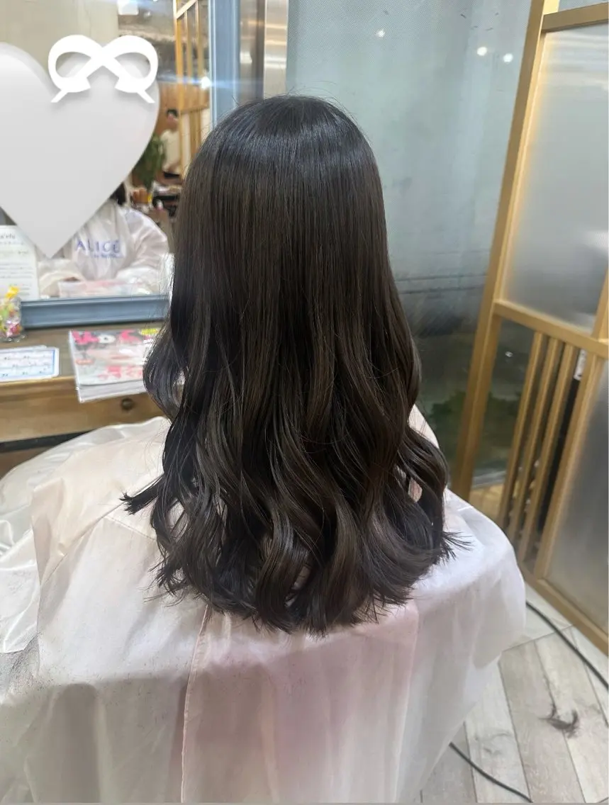 | デジタルパーマ+カット | (ロング〜ミディアム)の写真