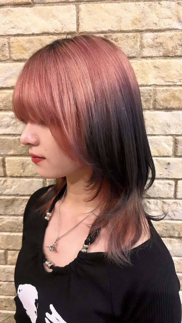 カラー デザインカラー ピンクカラー TAKUMI‪✂︎‬ Ayamiのヘアスタイル