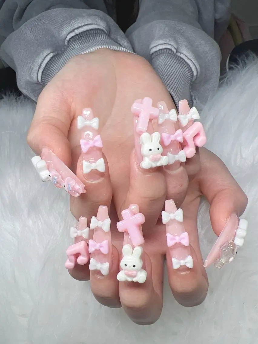 ネイル ハンドネイル Lee Nails チップ長さだし専門店のネイルデザイン