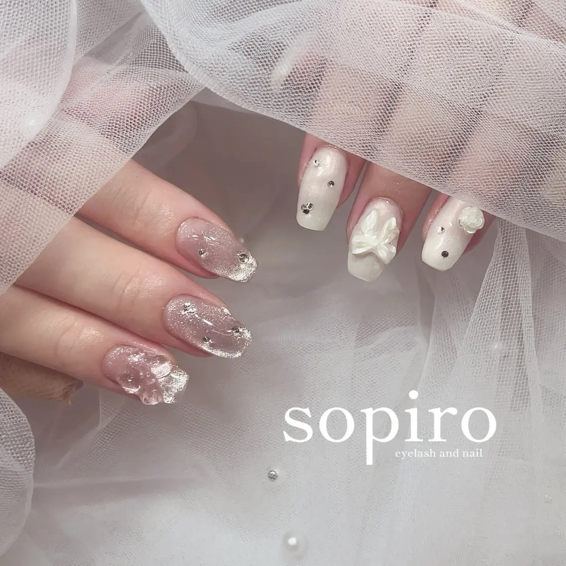 ネイル アートネイル 持ち込み ハンドネイル sopiro miharuのネイルデザイン