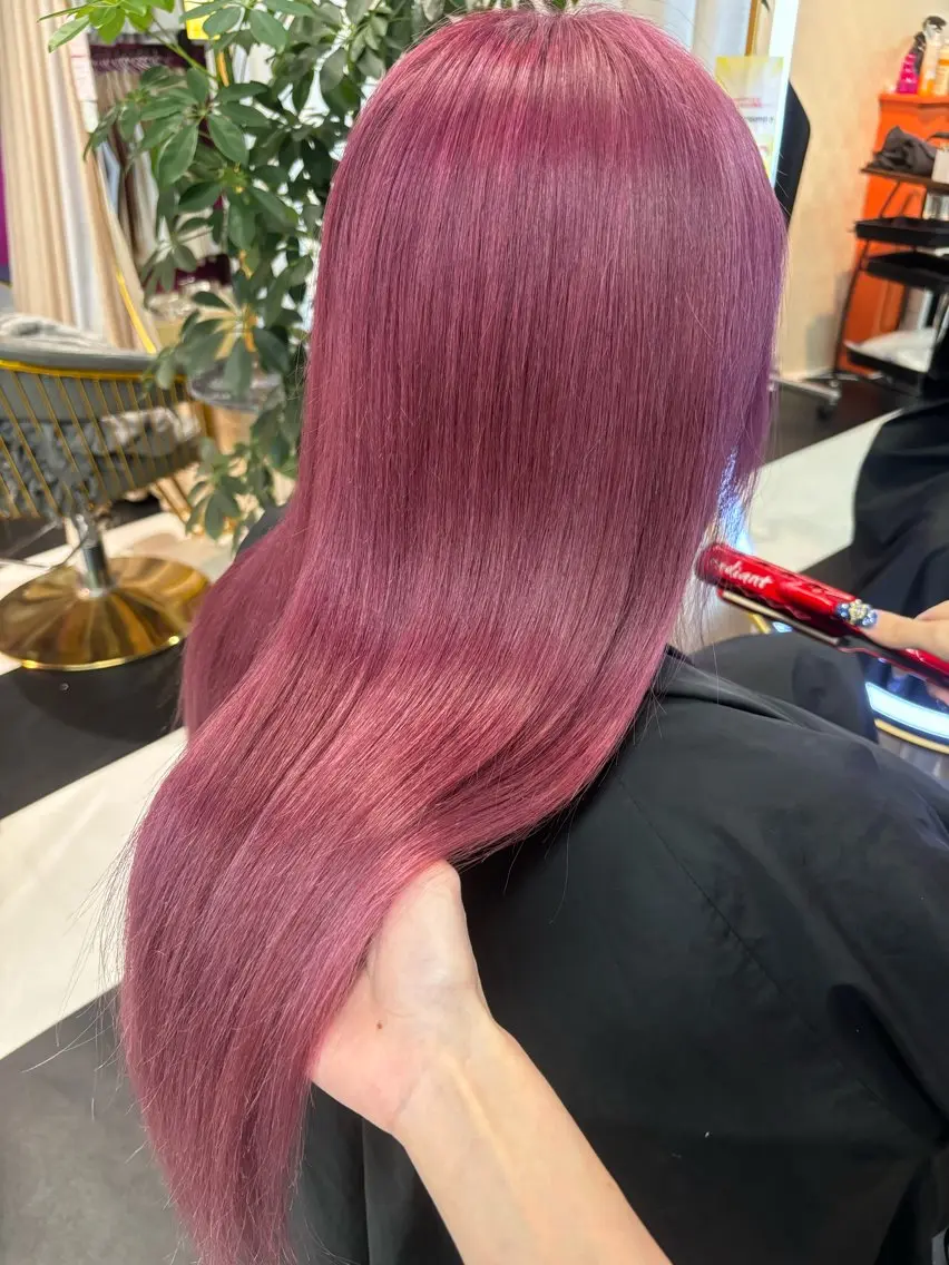 ロング 🐺新宿manabu 縮毛矯正モデル募集中のヘアスタイル