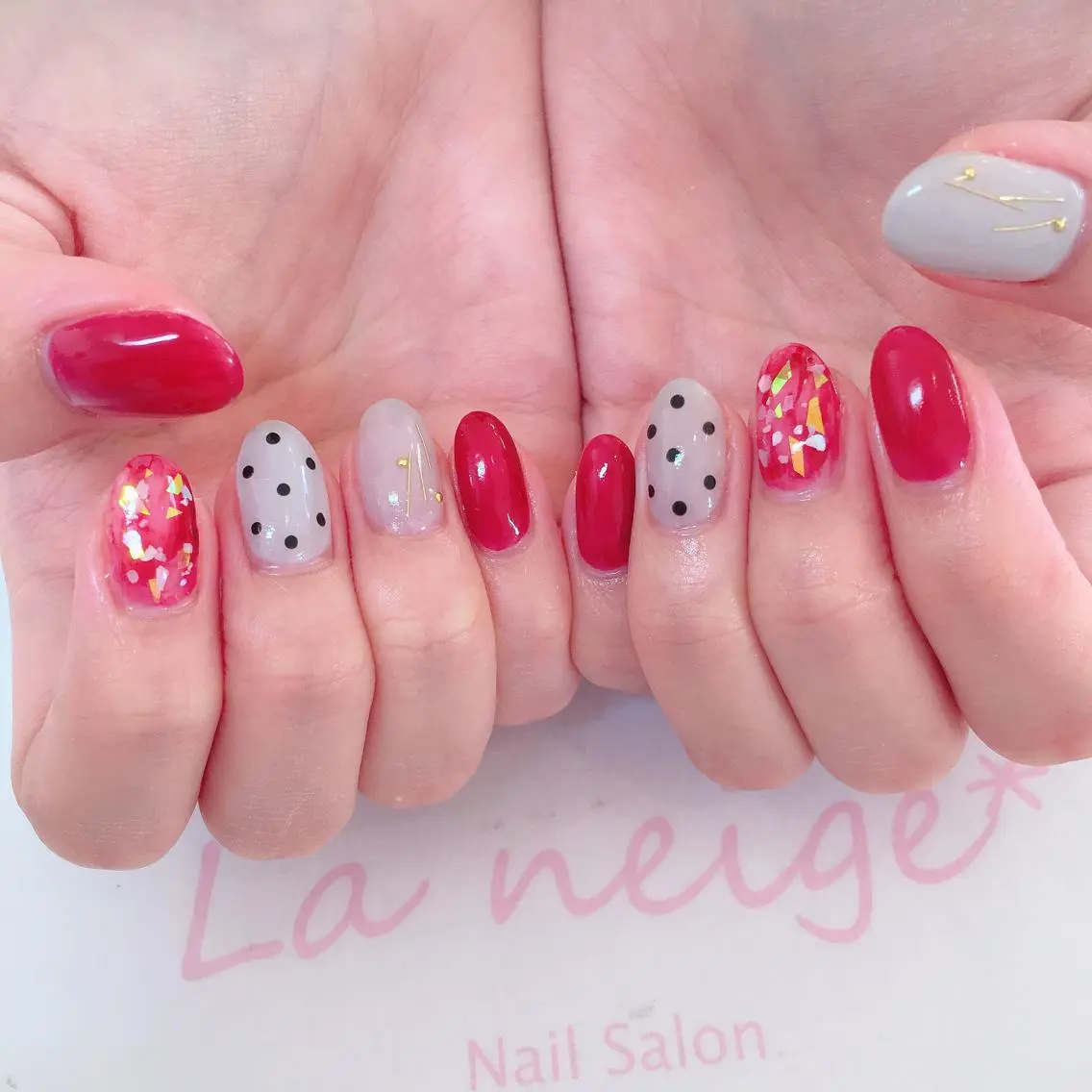ネイル La neige* yuki 🐩🌙のネイルデザイン