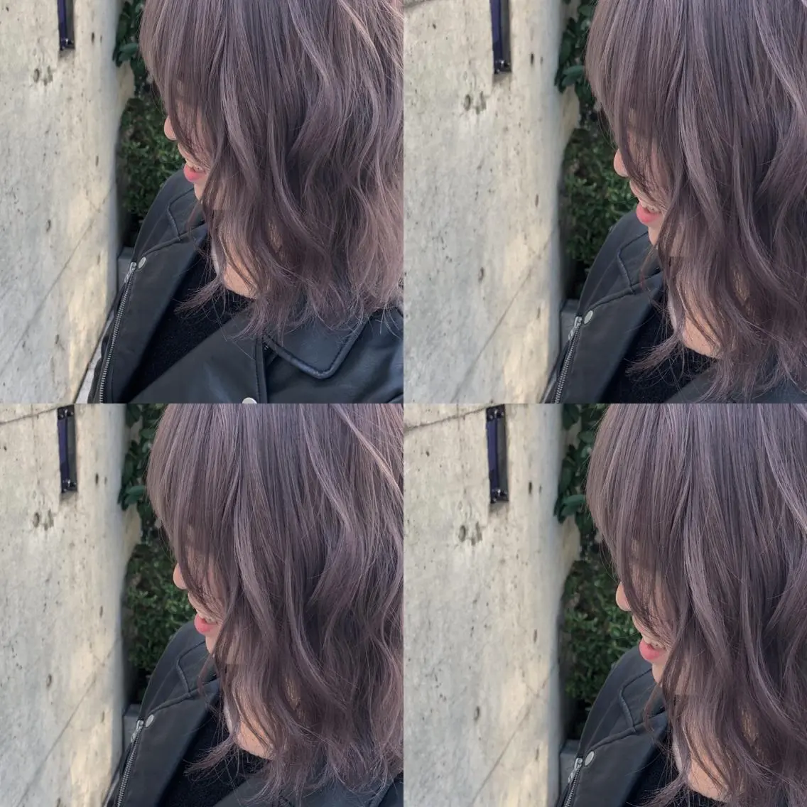 ミディアム カラー ヘアアレンジ アッシュ ブリーチ ダブルカラー ラベンダーカラー ラベンダーアッシュ 垢抜け案内人 鈴木聖矢✂️のヘアスタイル