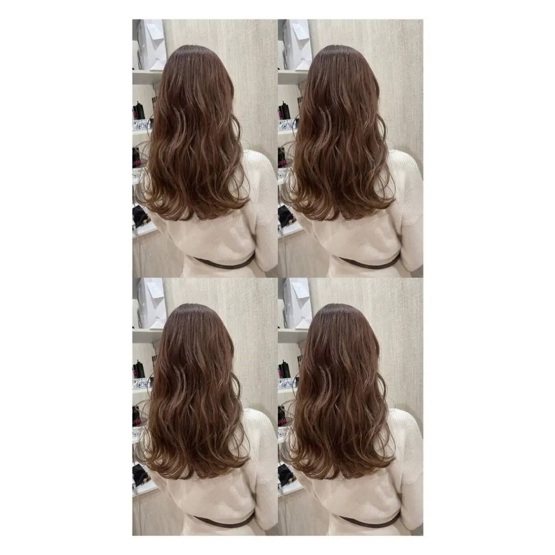 ロング カラー ヘアカラー トリートメント 店長✨レイヤー✖️ 髪質改善✖️韓国ヘアのヘアスタイル