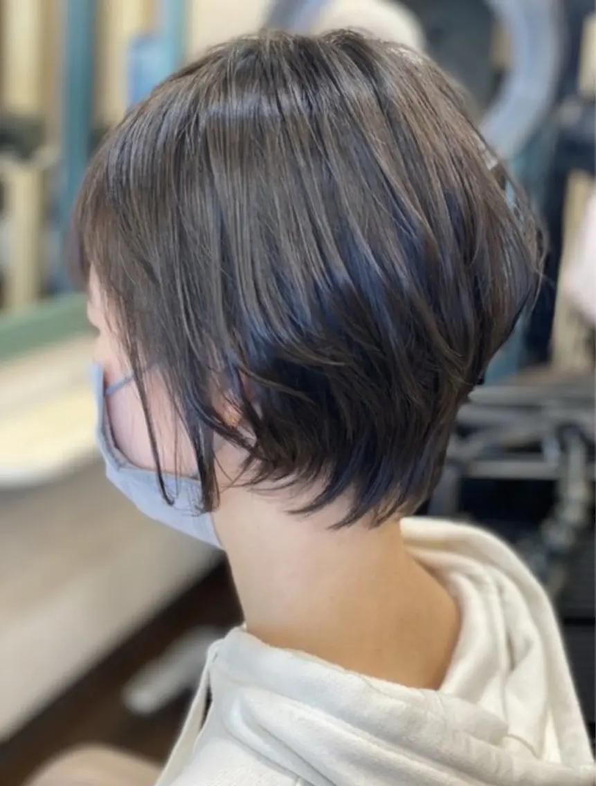 ショート カラー カット ヘアカラー トリートメント 後藤 直樹のヘアスタイル