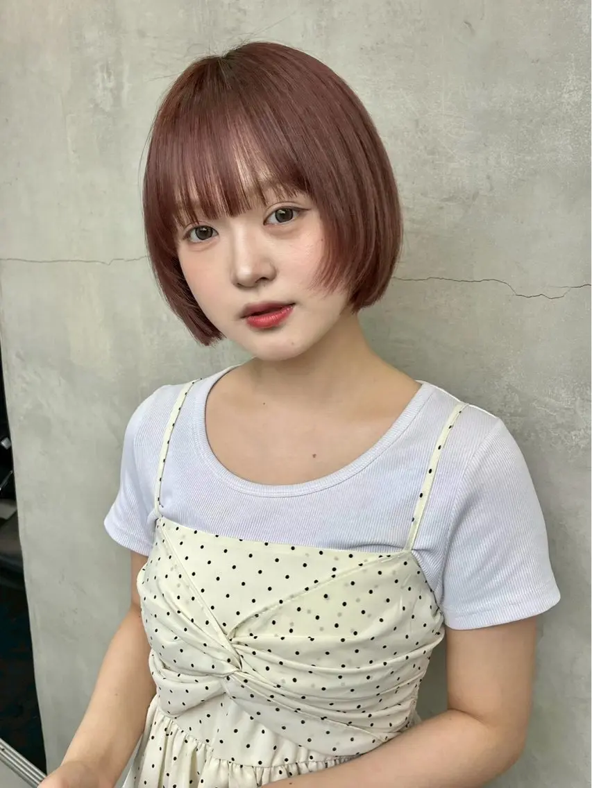 ショート マナ /透明感カラー🩰のヘアスタイル