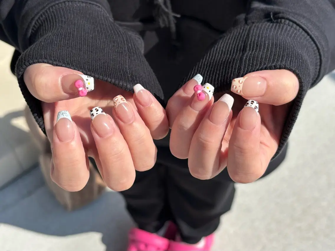 ネイル フレンチネイル ハンドネイル nayu nailのネイルデザイン