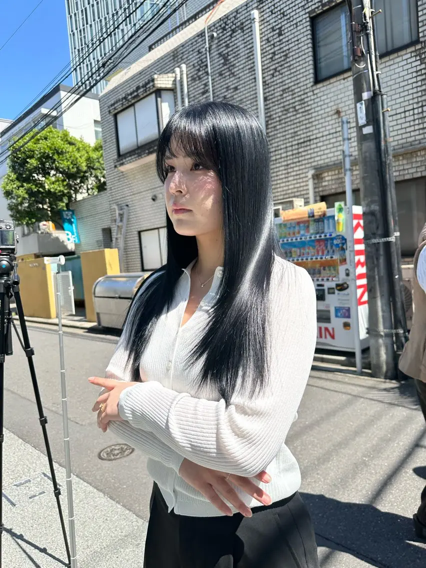 ロング カラー トリートメント 美髪/レイヤー 表参道/ヒロキのヘアスタイル