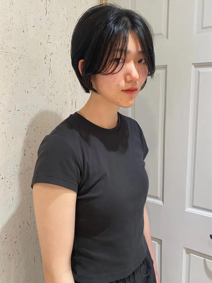 ショート カラー カット ヘアカラー トリートメント mai / linoah˚✧のヘアスタイル