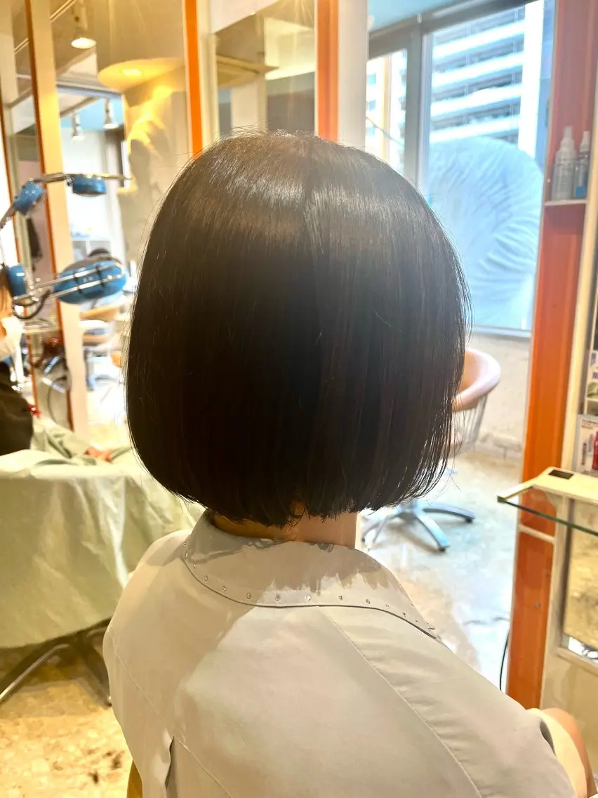 ショート カット うしだ かおるのヘアスタイル