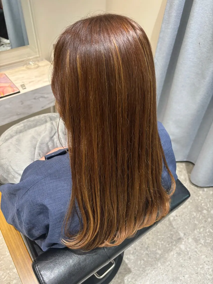 ロング 🌱大森柚紀🐇 うる艶髪🫧のヘアスタイル