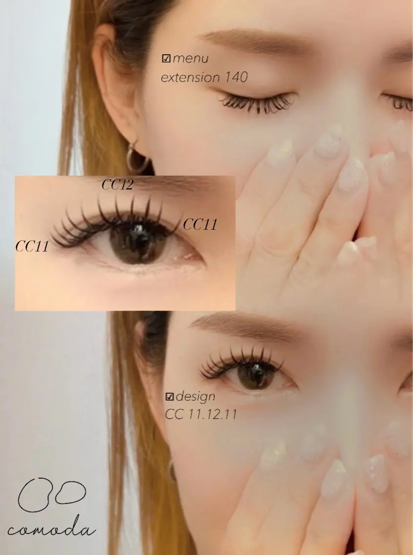 マツエク・マツパ 🤍comoda eye🤍神戸三宮のマツエク・マツパデザイン