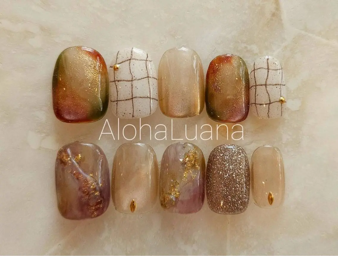ネイル ハンドネイル AlohaLuana MISATOのネイルデザイン
