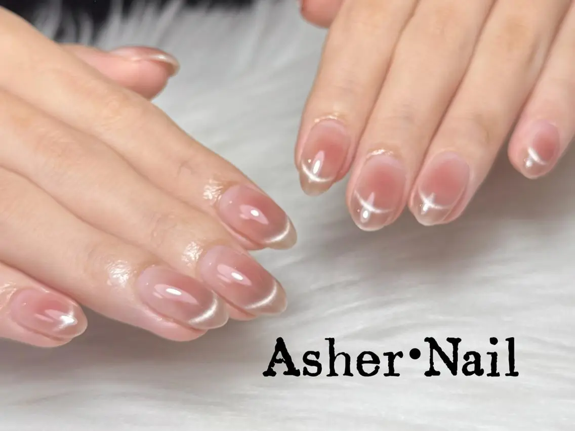ネイル ハンドネイル ハンドケア Asher _Nailのネイルデザイン