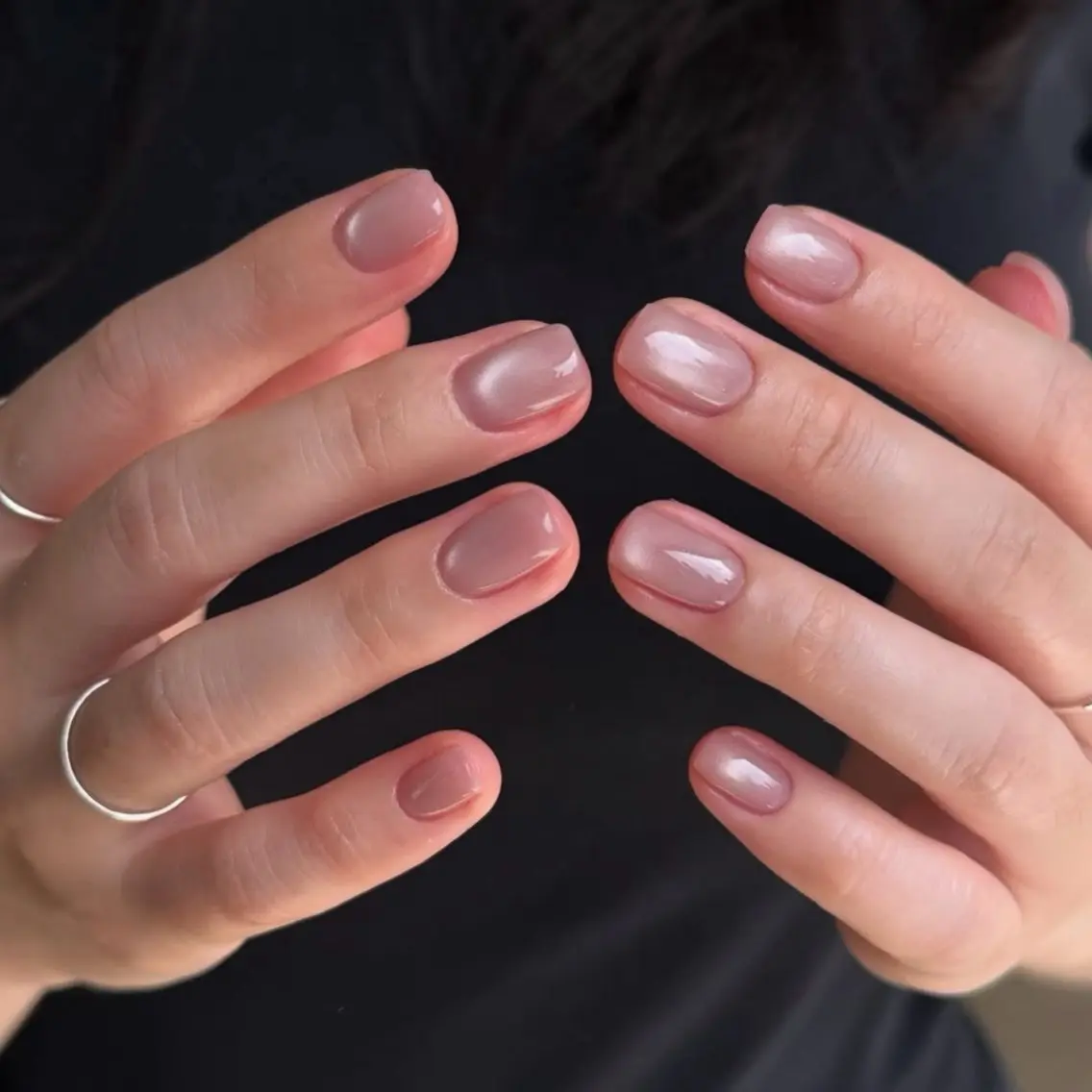 ネイル アートネイル フレンチネイル ジェルネイル グラデーション 韓国ネイル ハンドネイル ハンドケア Akina Nailのネイルデザイン
