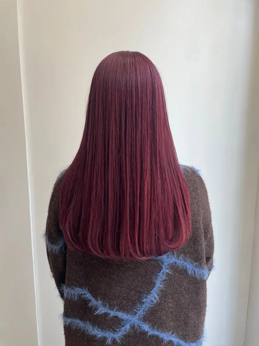 ロング カラー カット ヘアカラー トリートメント ナチュラルカラー 児玉優香のヘアスタイル