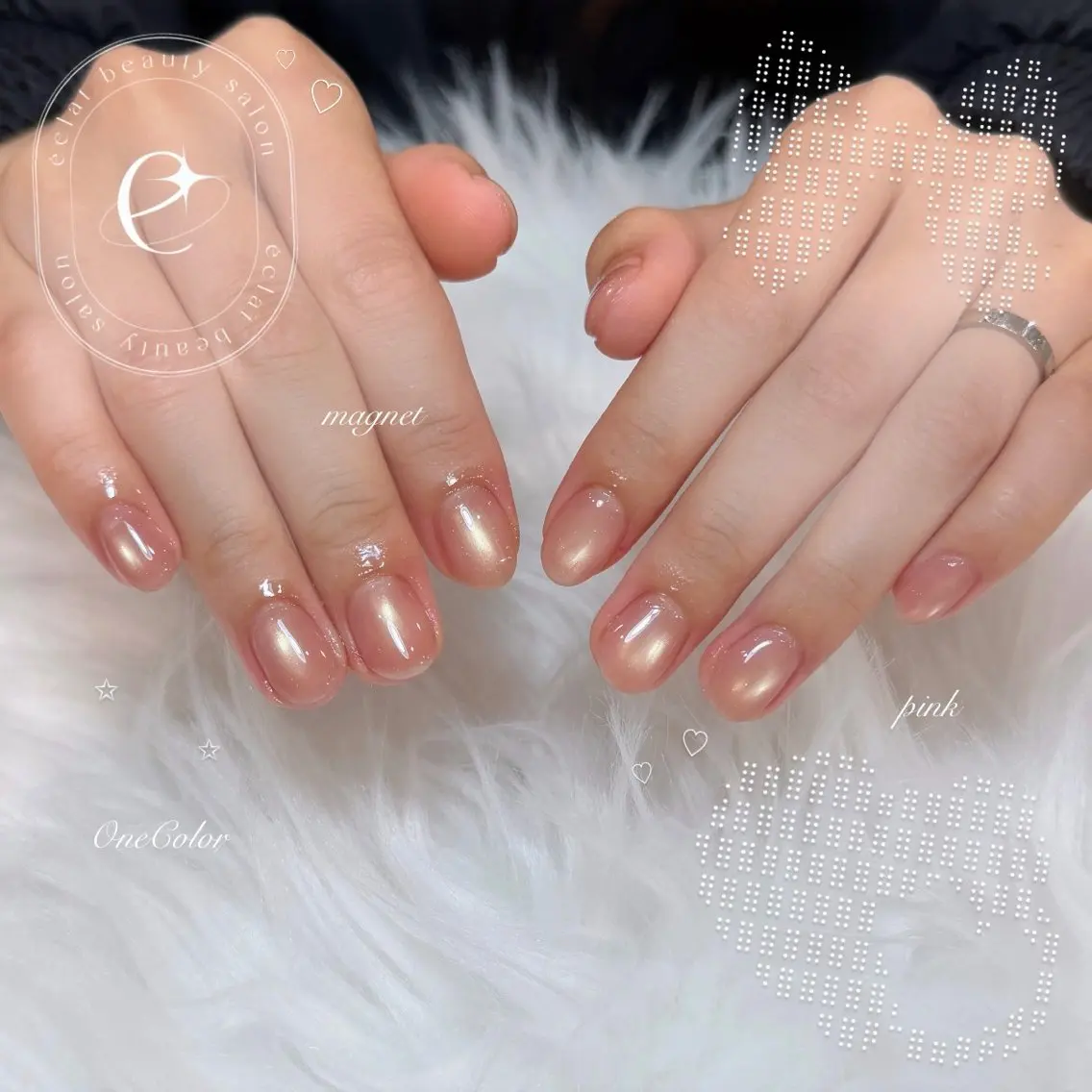 ネイル ハンドネイル eclat Kaedeのネイルデザイン