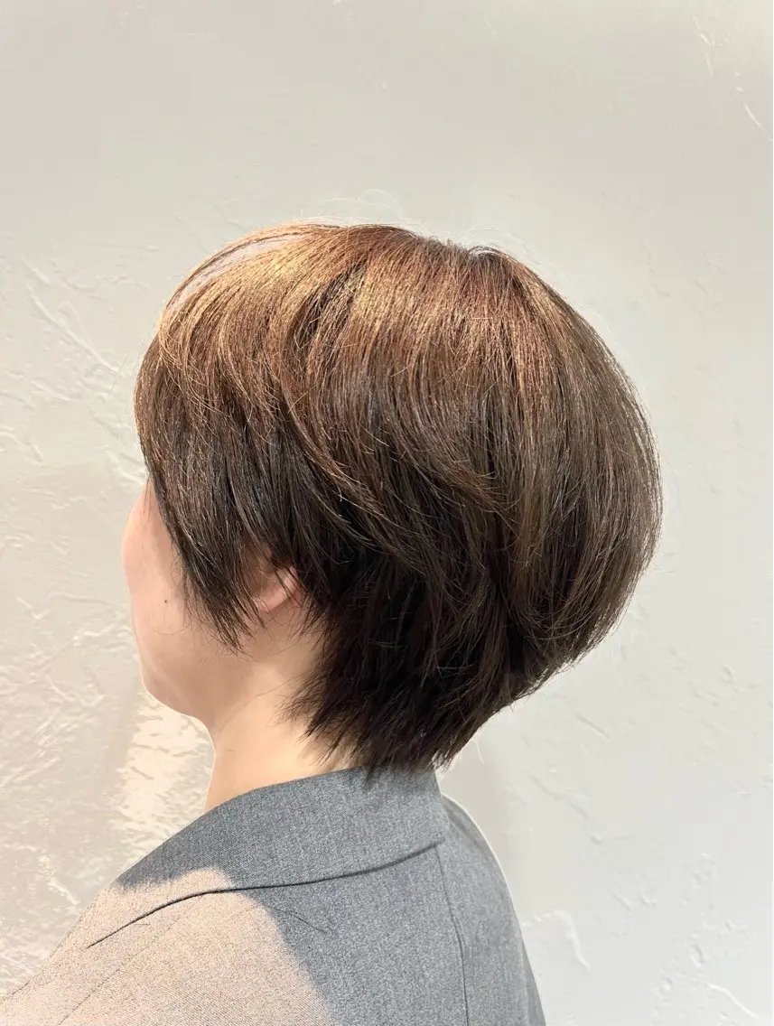 ショート カラー アディクシーカラー 透明感カラー 中原由貴 /WILLOW京橋のヘアスタイル