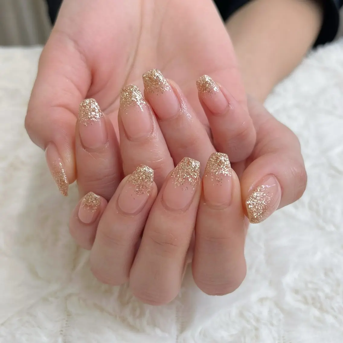【平日限定🎀】ベースクリア🫧グラデーション💅🏻(オフ込)の写真