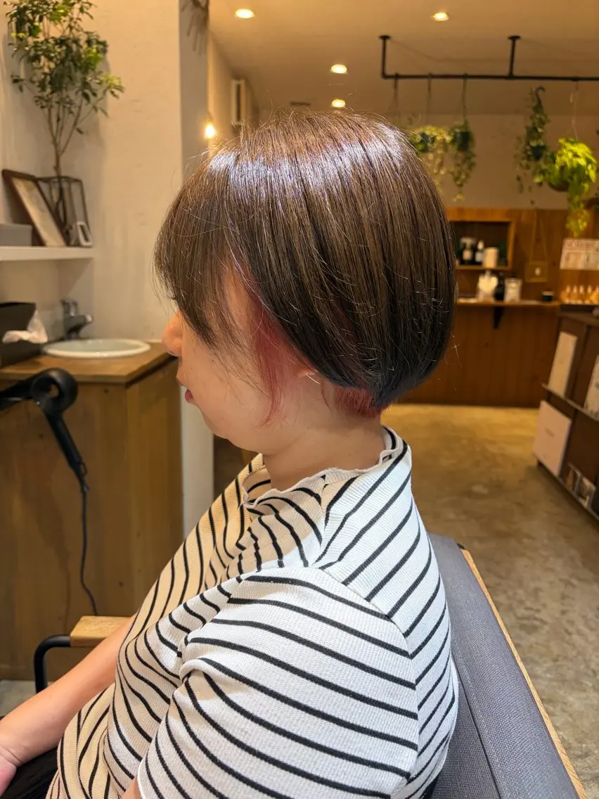 ショート カラー NAO(ナオ） ショートモデル募集中のヘアスタイル