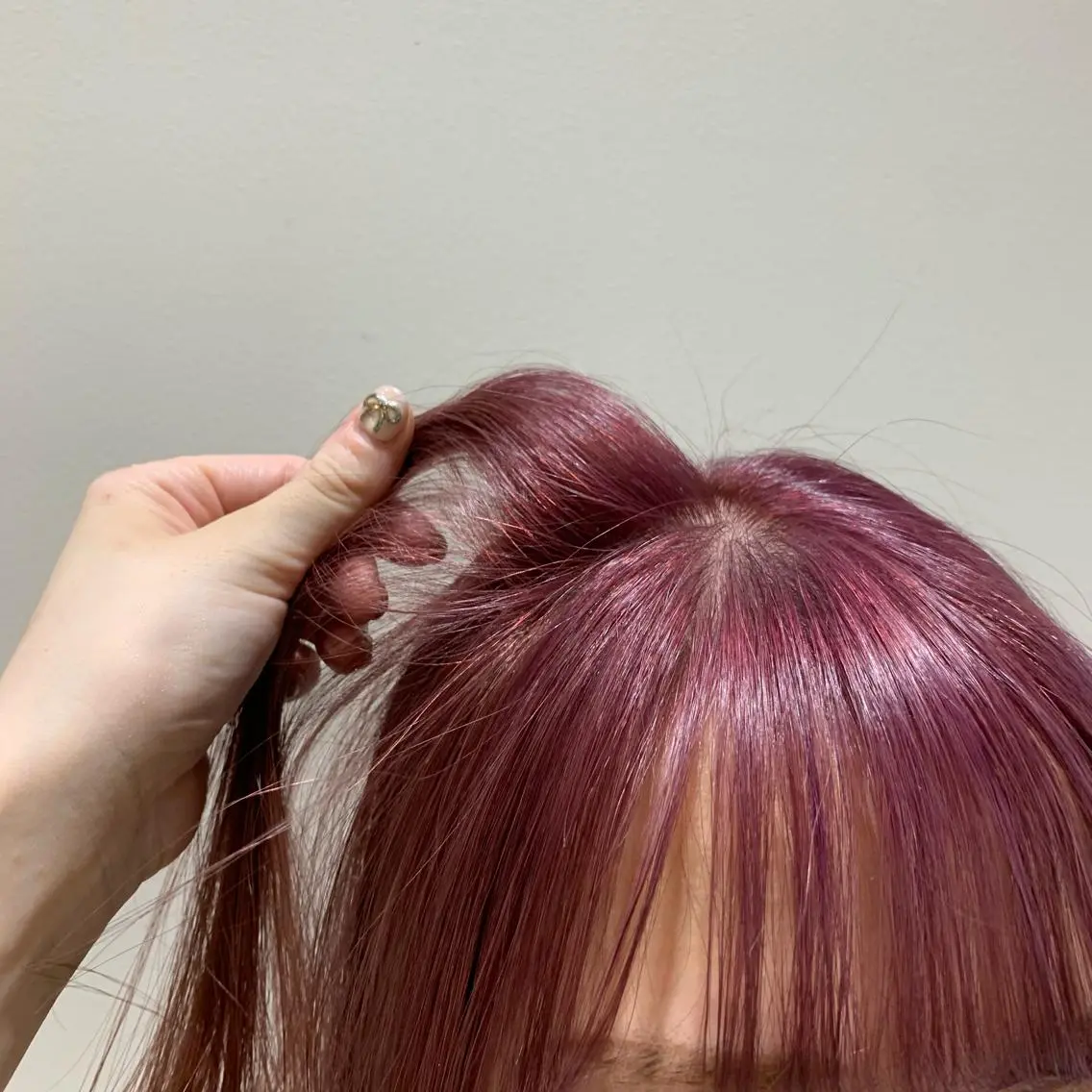 セミロング カラー 暖色/ブリーチカラー 🎀 M i k uのヘアスタイル