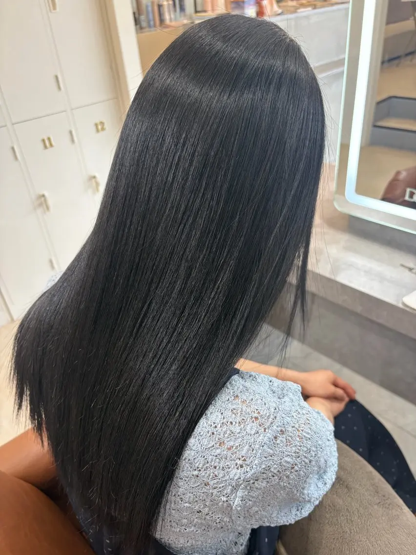 ロング 縮毛矯正 Dope LIT Miyuのヘアスタイル