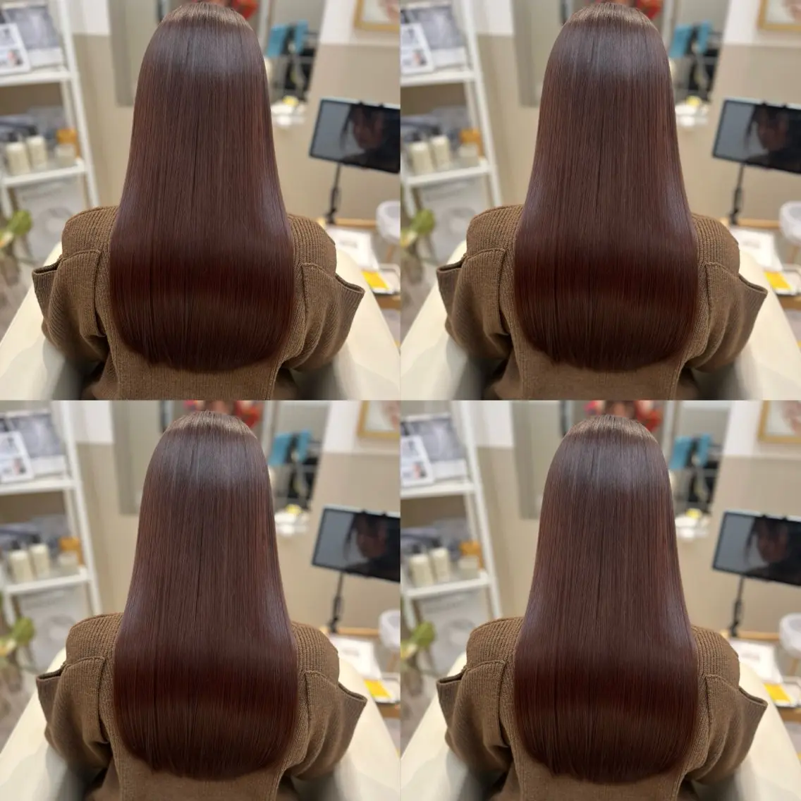 ロング カラー 髪質改善 ulu+sia/ 神戸本格派髪質改善のヘアスタイル
