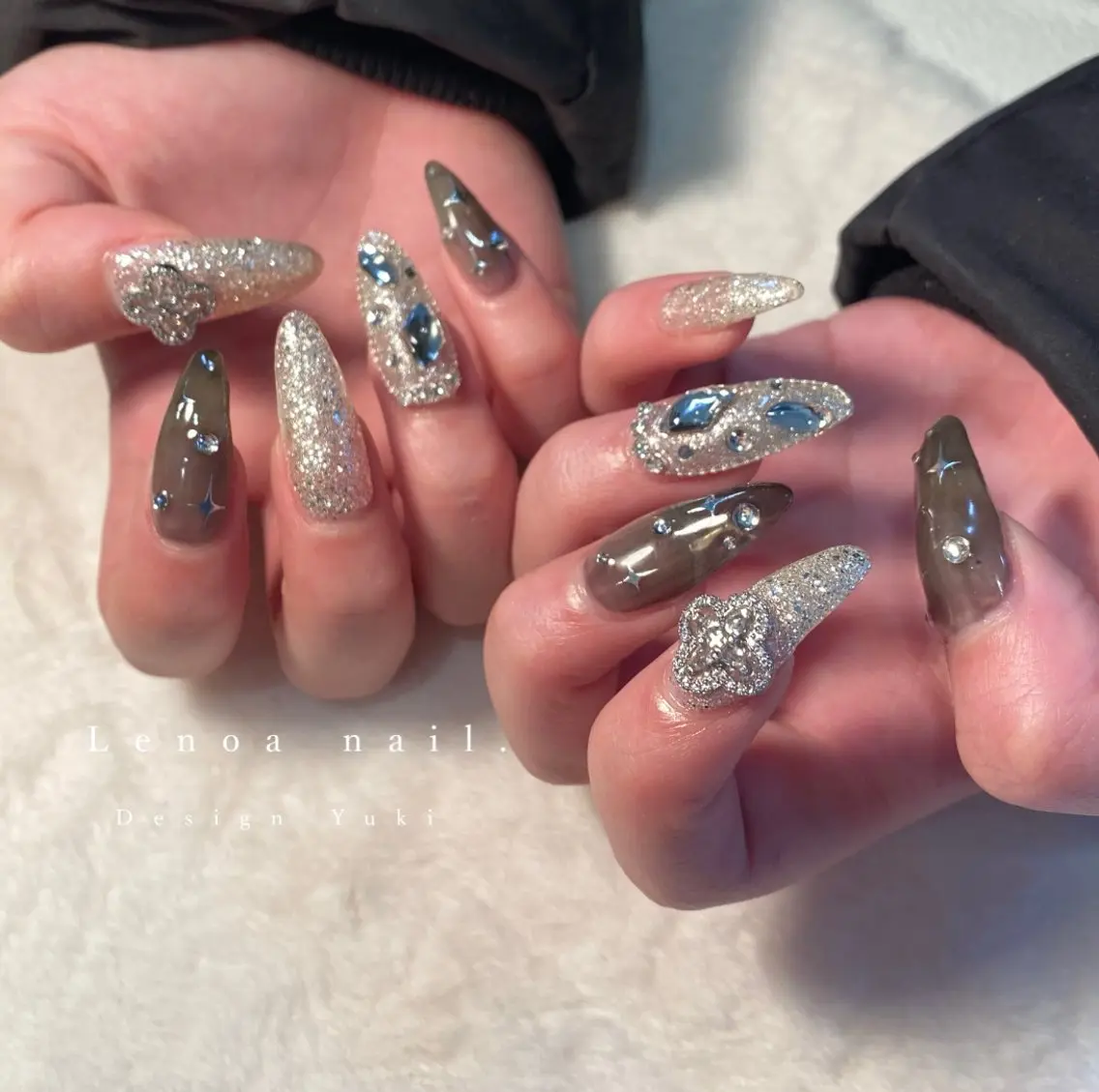 ネイル ハンドネイル Tielu Yukiのネイルデザイン