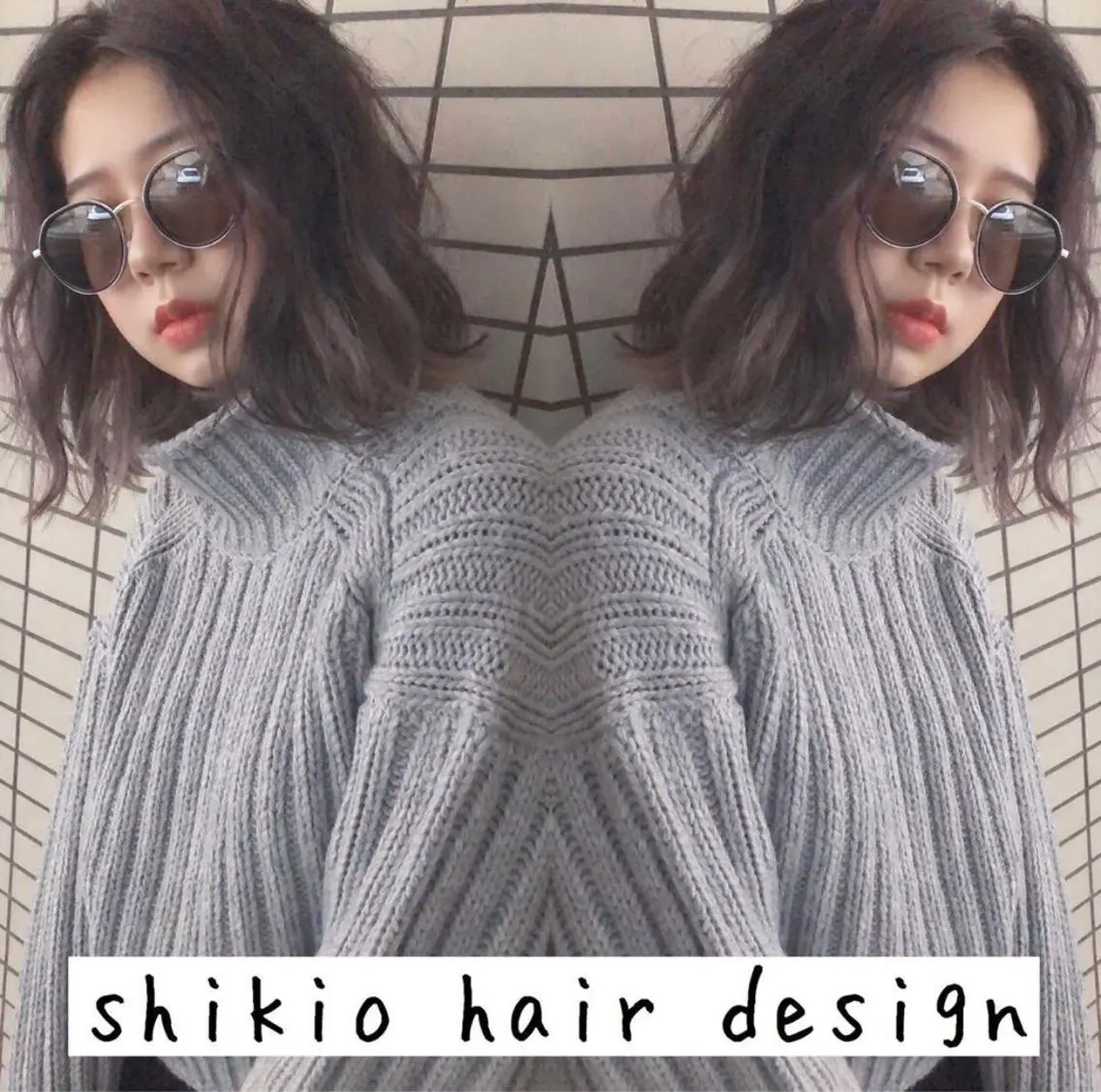 ショート カラー ボブ テトネ タカシのヘアスタイル