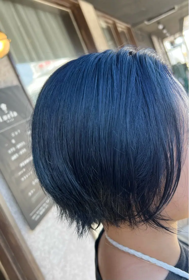 ショート カラー ヘアカラー 有澤 茉唯のマツエク・マツパデザイン