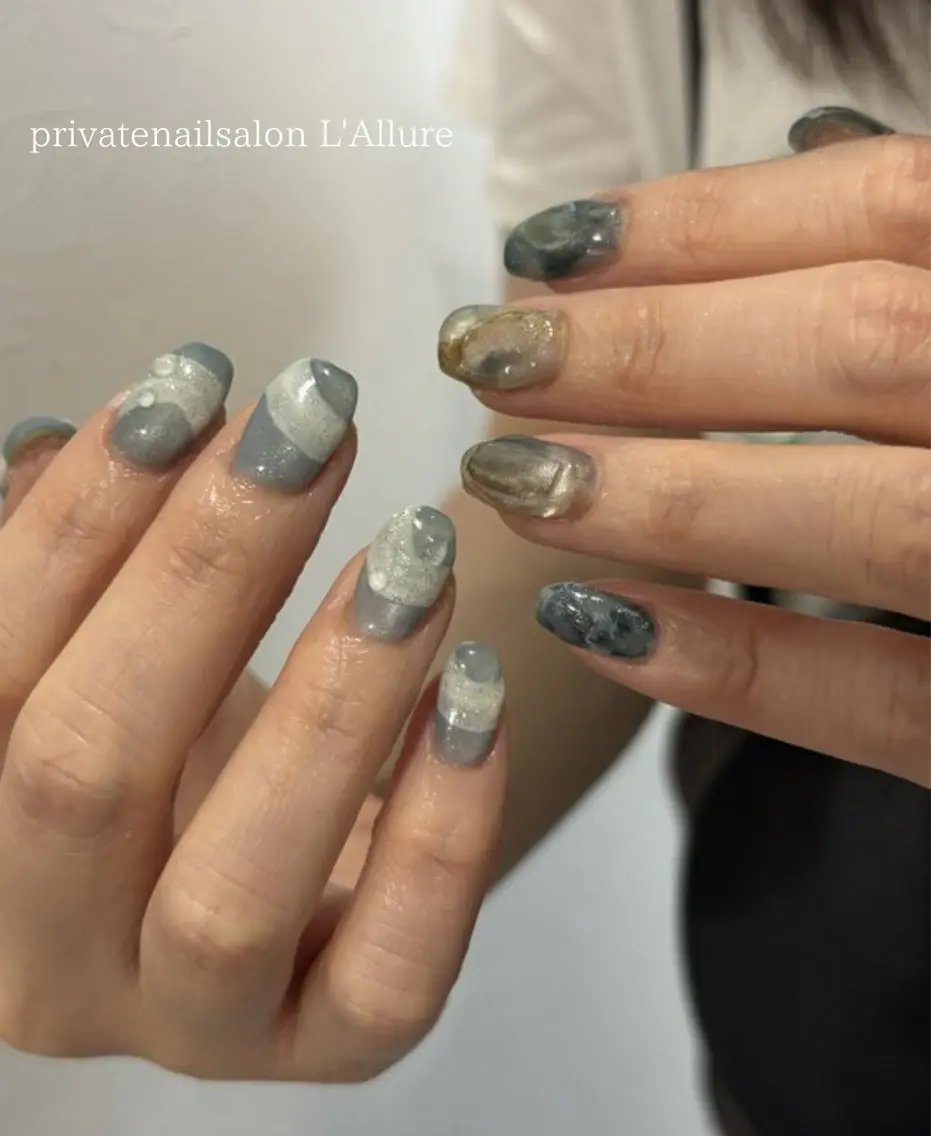 ネイル フットネイル nailsalon -L'Allure-のネイルデザイン