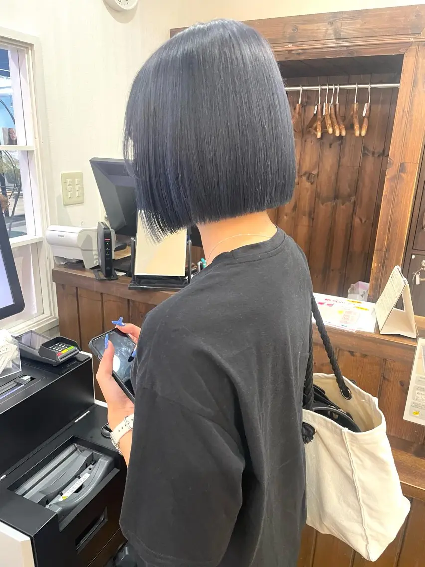 ショート カット ヘアカラー 🦋メンズカット/パ ーマモデル紀輔🦋‪のヘアスタイル