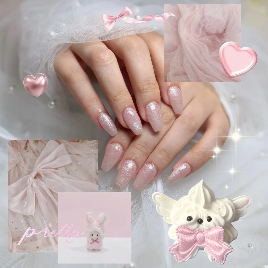 ネイル ハンドネイル yui 🐈⬛🎀のネイルデザイン