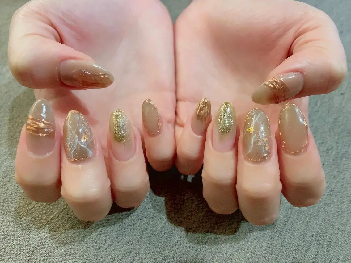 ネイル アートネイル ミラーネイル S Nailのネイルデザイン