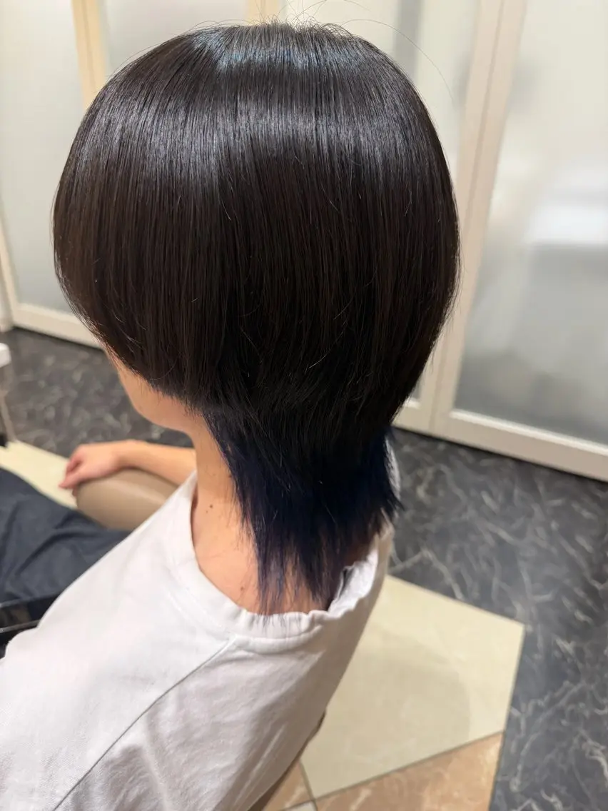 ショート ヘアカラー 髪質改善カラー なーこ💖🌈のヘアスタイル