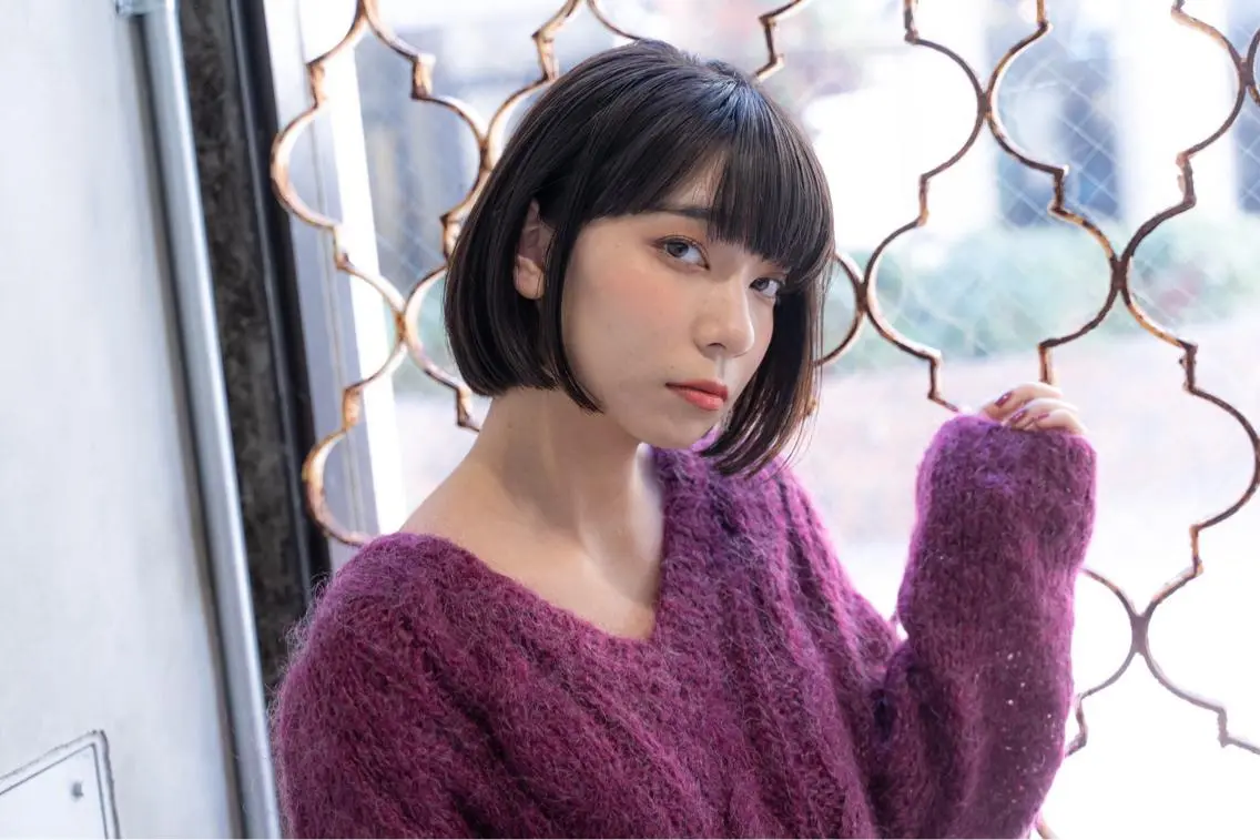 ミディアム カラー ヘアアレンジ メンズ キッズ ネイル マツエク・マツパ ナチュラル ボブ 韓国ヘア🫧 KAZUTOのヘアスタイル