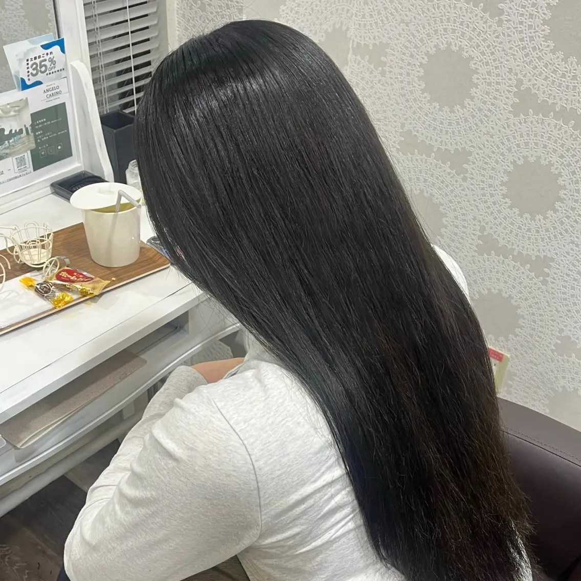 カラー 黒髪 透明感カラー 🌸エミリー /仙台駅東口🌸のヘアスタイル