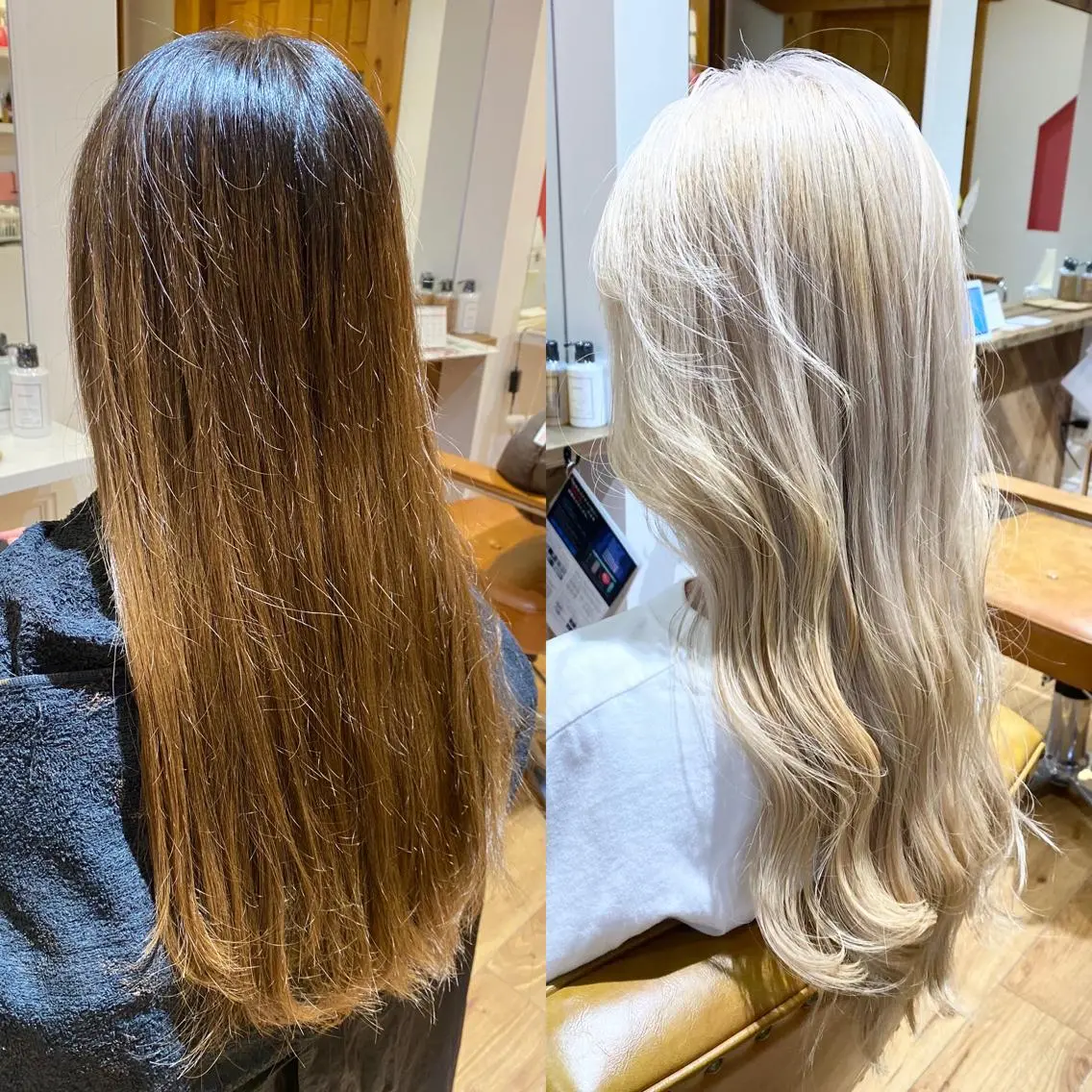 ロング アッシュ カット ヘアカラー 【暗め透明感カラー】 【インナー】小島良太のヘアスタイル