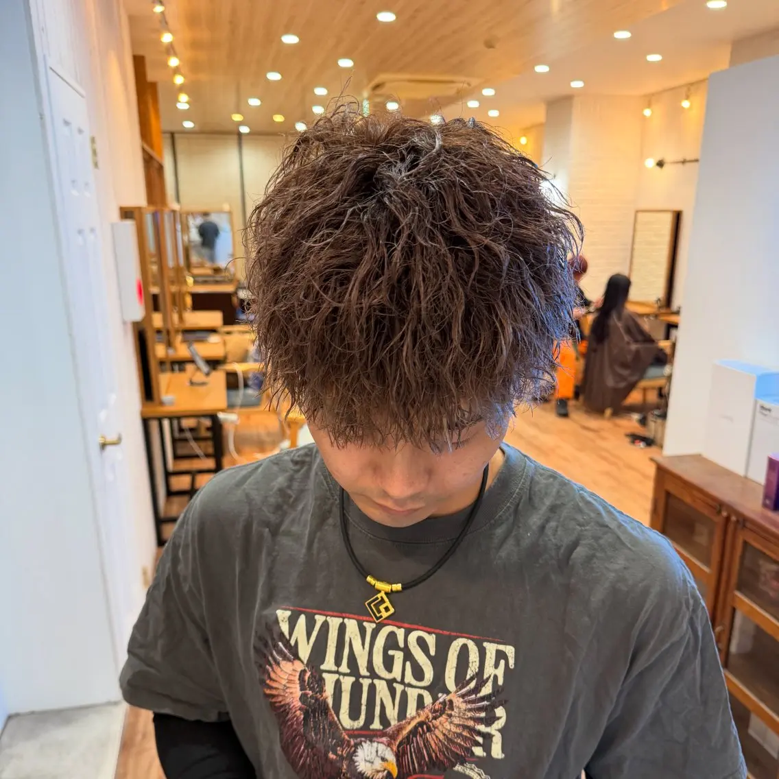 パーマ メンズ カット パーマ ［メンズ特化］神谷 清のヘアスタイル