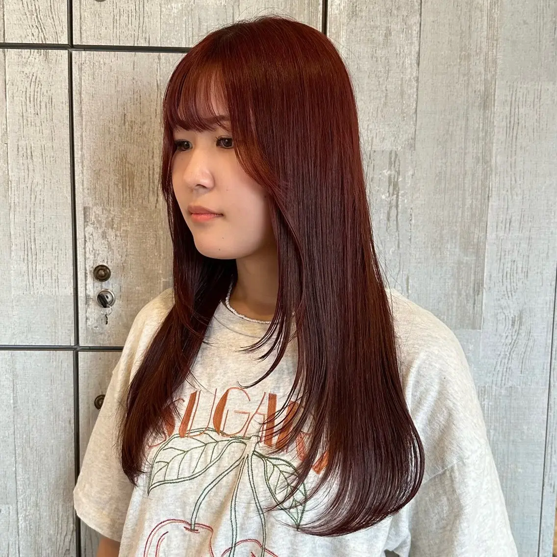 ロング カラー 柔らかいbeige ¦韓国¦🩰マユ🩰のヘアスタイル