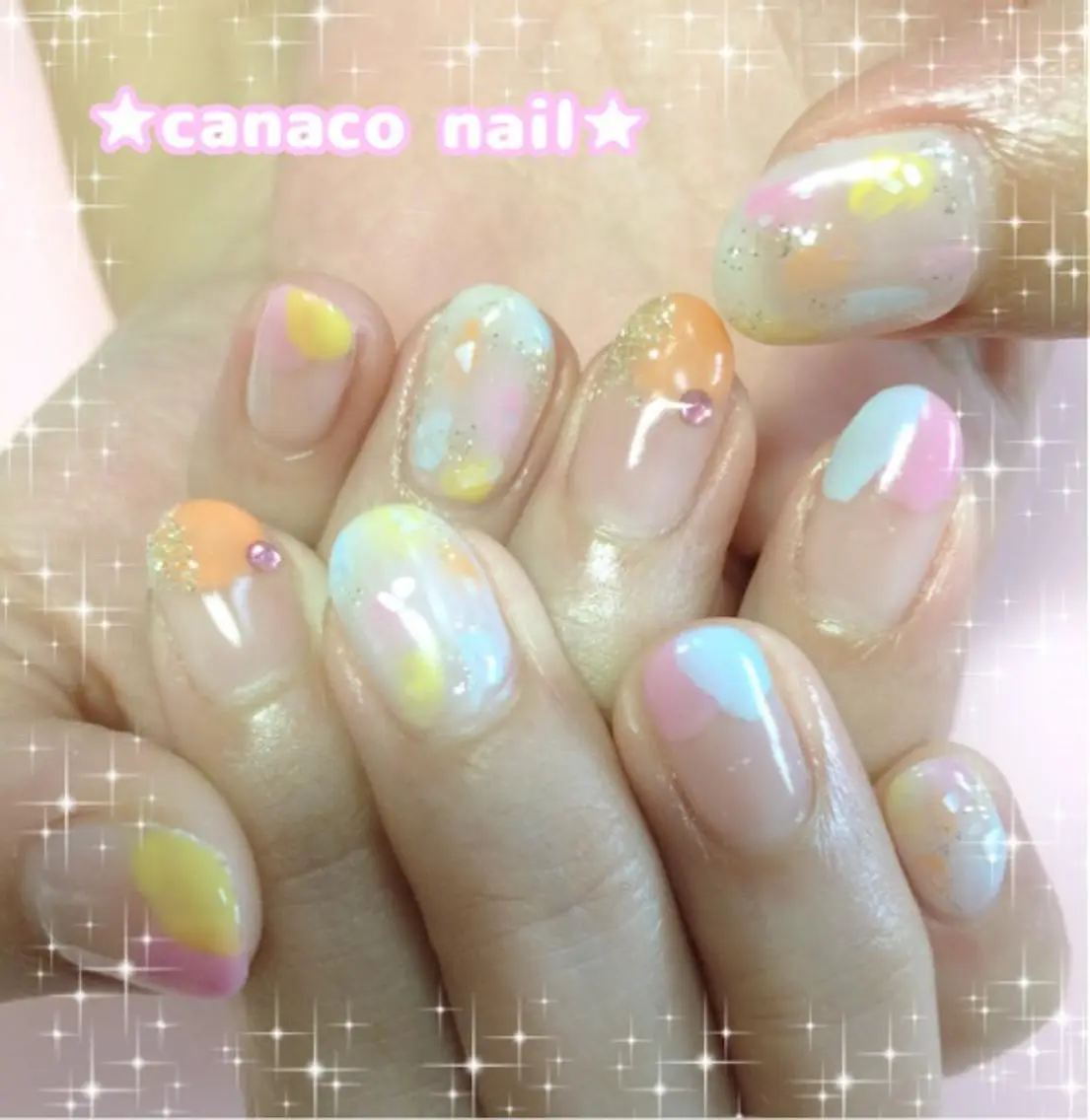 ネイル ハンドネイル ハンドケア ベテランネイル cnc nailのネイルデザイン