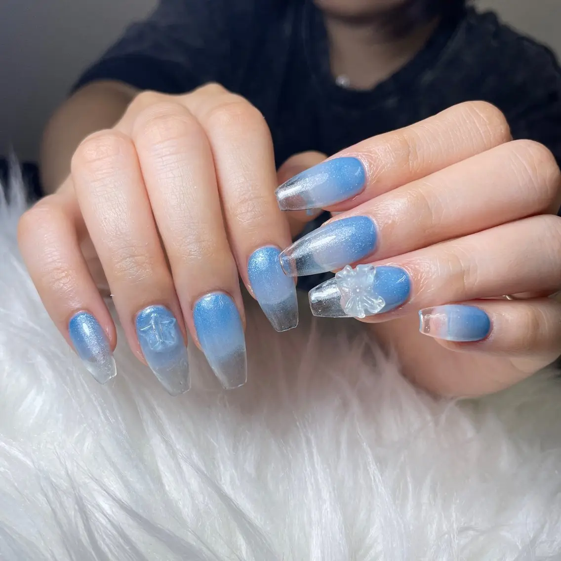 ネイル チークネイル 桜ネイル 長さ出し フットネイル ジェルネイル ハンドネイル YURI NAILのネイルデザイン