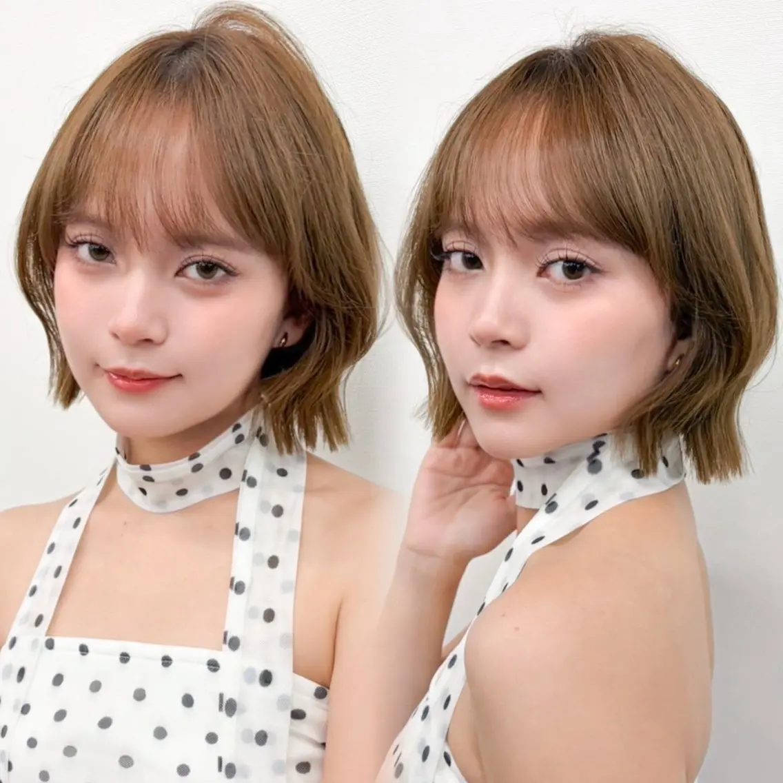 ショート モデル募集中🍒 矯正ボブRunaのヘアスタイル