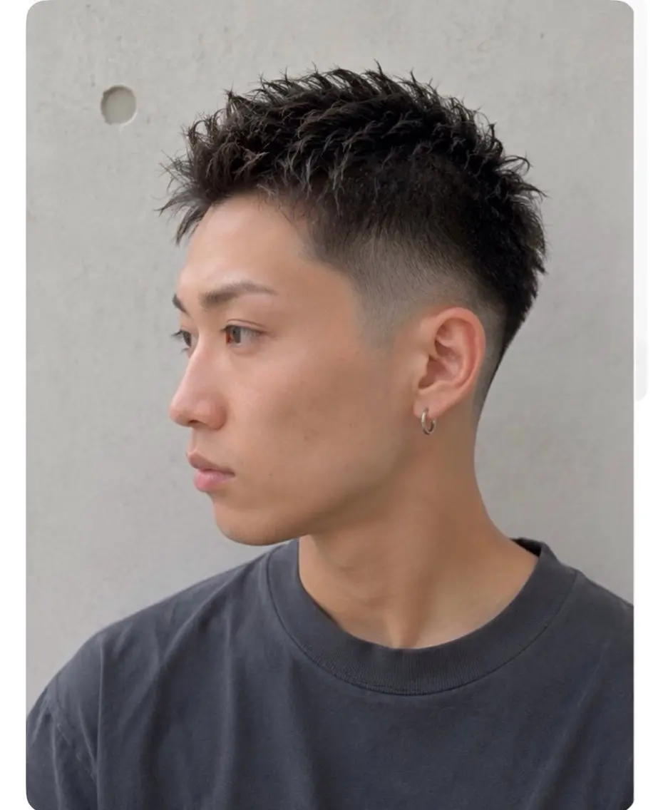 ショート メンズ カット ORI. men’s hairのヘアスタイル