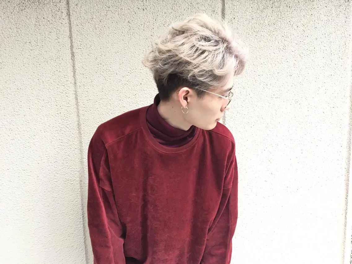 カラー パーマ メンズ SUZUKI KEISUKEのヘアスタイル
